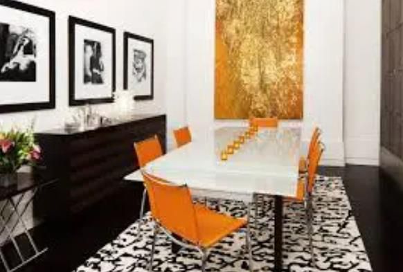 漂亮的廚房裝飾，黑白兩種顏色