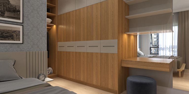 衣柜顏色如何與臥室空間相匹配？